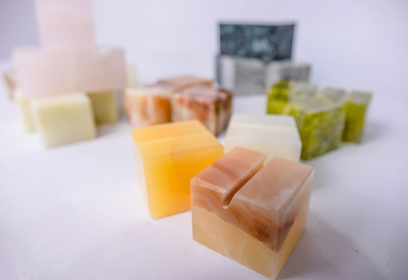 大藝石代Artfinity 玉材.遇財 玉石名片架(多色)